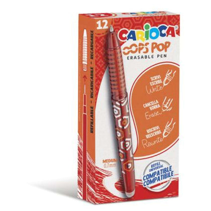 Penna Oops Pop Rosso 42044 X12