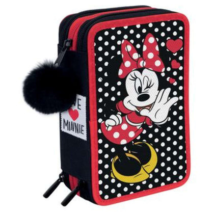 Astuccio Scuola 3Zip Minnie 3C5012201 X1