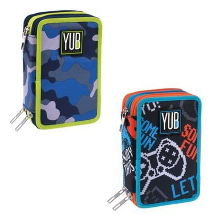 Astuccio Scuola 3Zip Yub Daydenim 3B3012202 X1