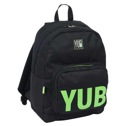 Zaino Monoscomparto Yub Urban Fluo Green X1