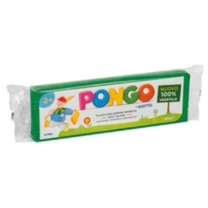 Plastilina Vegetale Pongo 350Gr. Verde Smeraldo 16 X1