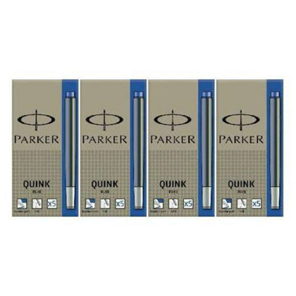 Cf.5 Cartucce Stilografiche Parker Blu X1