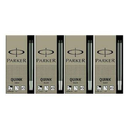 Cf.5 Cartucce Stilografiche Parker Nero X1