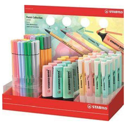 Esp. 111 Pz. Pennarelli Pastel Collection Stabilo X1