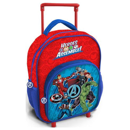 Zaino Trolley Asilo 30X24X14Cm Avengers X1