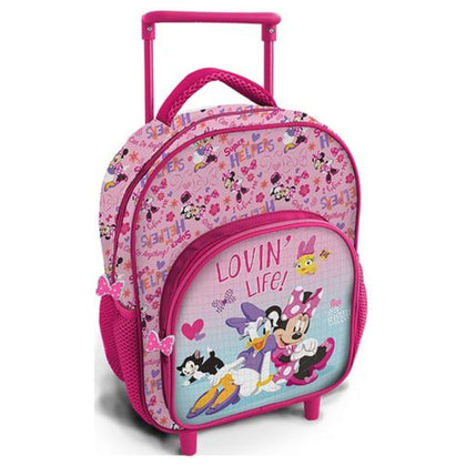 Zaino Trolley Asilo 30X24X14Cm Minnie X1