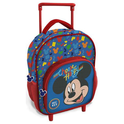 Zaino Trolley Asilo 30X24X14Cm Topolino X1