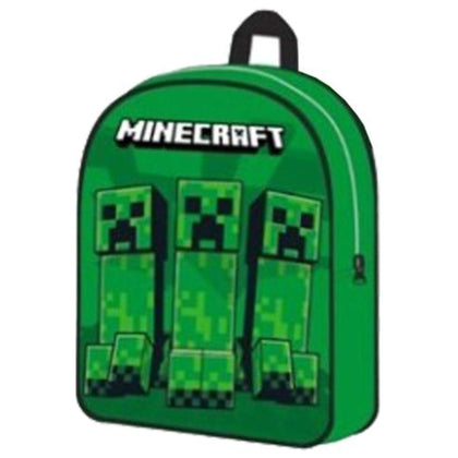 Zaino Asilo 30X26X10Cm Minecraft X1