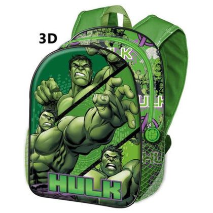 Zaino Asilo 3D Top 31Cm Hulk X1