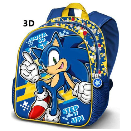 Zaino Asilo 3D Top 31Cm Sonic X1