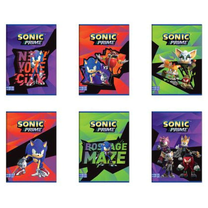Maxiquaderno 100Gr Rig.A Sonic Prime X10