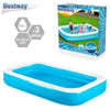 Piscina Blu Rettangolare Gonfiabile 305X183X46Cm 541500 X1