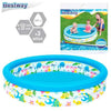 Piscina Gonfiabile Con 3 Anelli Ocean Life 122X25Cm 510090 X1