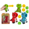 Lanciapalle Dinosauro 9X12Cm 3Colori 59/2179 X1