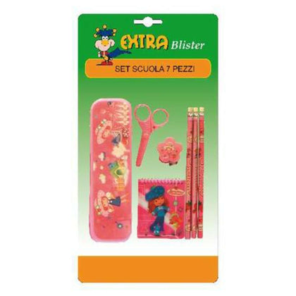 Set Scuola 7 Pz.Assortiti Girls X1