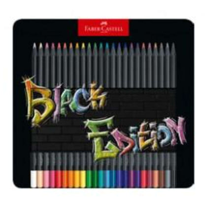 Sc. Metallo 24 Pastelli Faber-Castell Black Edition X1