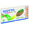 Scatola 12 Pastelli Giotto Natura 2406 X10