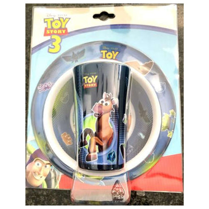 Set 3Pz Pappa Melamina Toy Story 49003 X1