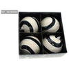 Box 4 Sfere Spiralate Black/White X1