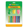 Bl 12 Stick Plastilina+3 Formine Frutta X1