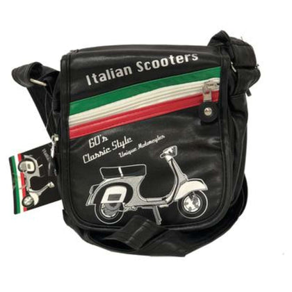 Borsello Italian Scooters 19X19X8Cm Nero X1