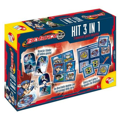 Beyblade Gioco Kit 3 In 1 35984 X1