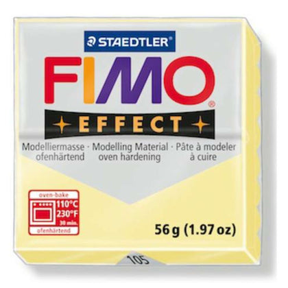 Panetto Fimo Soft Eff. 105 Vanig. Past. X1