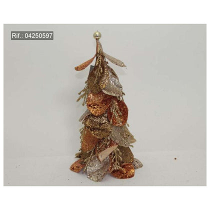 Albero Dec.Gold/Brown/Copp.H30Cm. X1