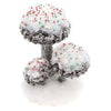 Tris Funghi White/Brown H23X22X18Cm Ta11568B X1