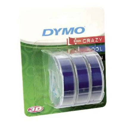 Cf.3 Nastri Dymo 3D 9Mm X 3Mt Blu ? X1