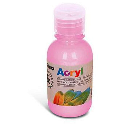 Fl.125Ml Colore Acrilico Rosa 340 Primo X1