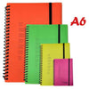 Spiral Book Him&Her A6 (Xs) 1R 80Ff. Fluo X8