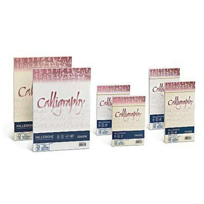 Calligraphy Millerighe A4 50Ff. 100Gr. Bianco X1