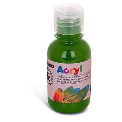 Fl.125Ml Colore Acrilico Verde Oliva 665 Primo X1