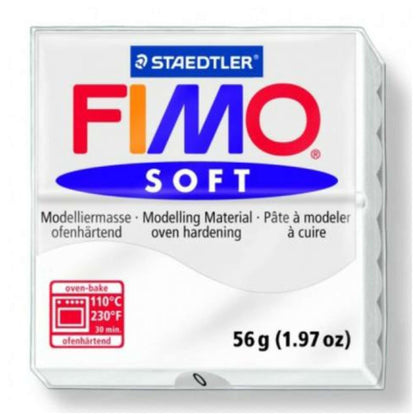 Panetto Fimo Soft 0 Bianco X1