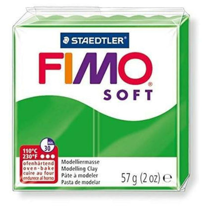 Panetto Fimo Soft 53 Verde Trop. X1