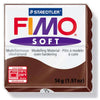 Panetto Fimo Soft 75 Cioccolato X1