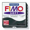 Panetto Fimo Soft 9 Nero X1