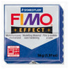 Panetto Fimo Soft Eff. 302 Blu Glitter X1