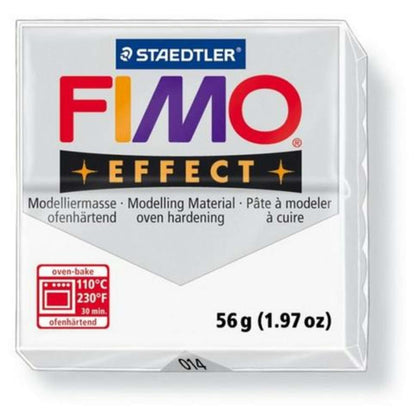 Panetto Fimo Soft Eff. 014 Traslucido X1