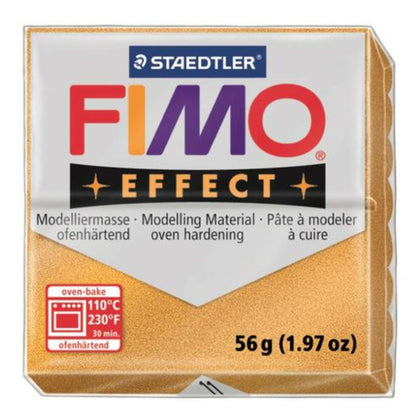 Panetto Fimo Soft Eff. 11 Oro Metaliz. X1