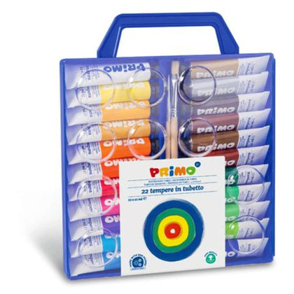 Scatola 22 Colori A Tempera T4 Primo 449 X1