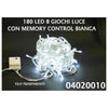 180 Led 8G White Traspar Memory Control X1