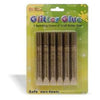 Bl.6 Glitter Glue 10Ml. Oro Wiler X1