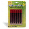 Bl.6 Glitter Glue 10Ml. Rosso Wiler X1