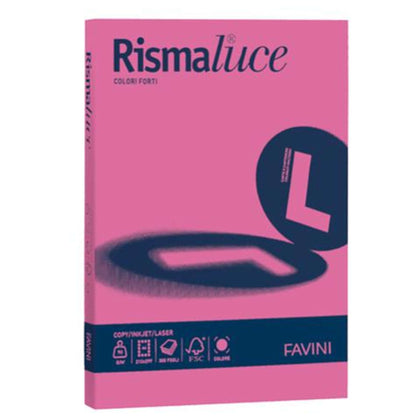 Rismaluce A4 125Ff. 200Gr. Ciclamino X1