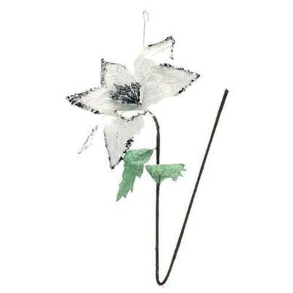 Stella Gambo Lungo Bianco - Decorazione Albero Natale - X1