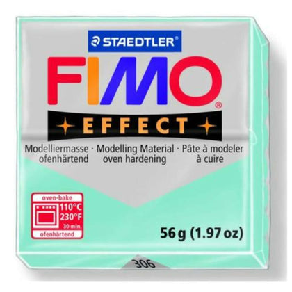 Panetto Fimo Soft Eff. 306 Blu Ghiaccio X1