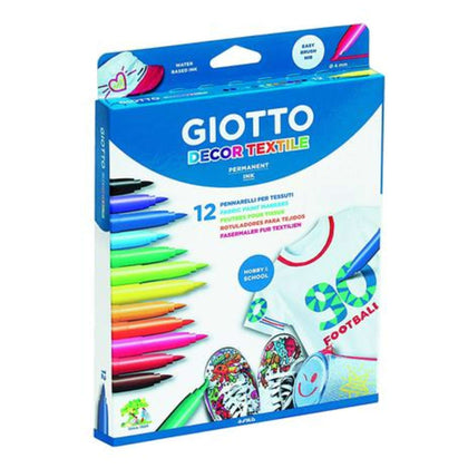 Astuccio 12 Giotto Textile 4949 Colori Assortiti X1