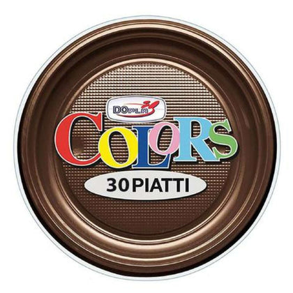 Cf.30 Piatti Fondi Chocolate X1